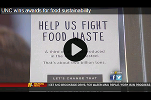 UNC wins award for food sustainability video